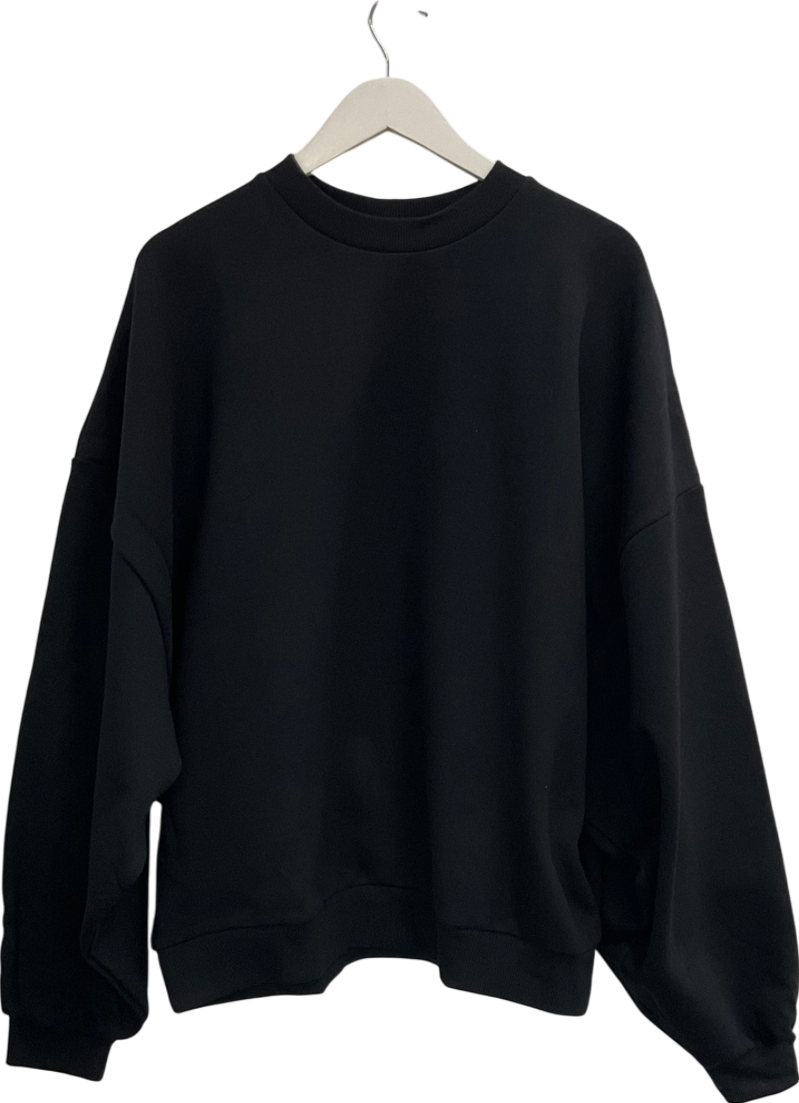 ASOS Black Oversized Sweatshirt UK S