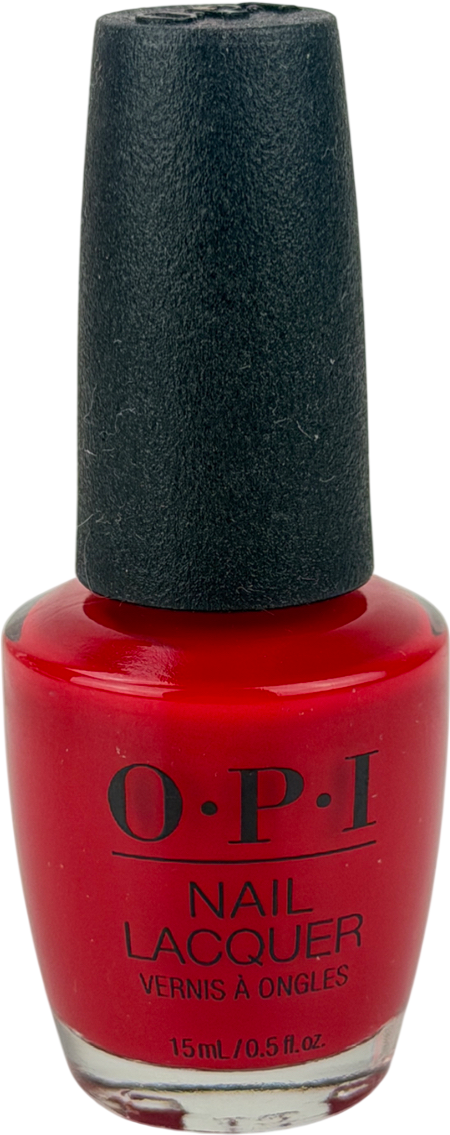 OPI Nail Lacquer - Fast-drying Nail Polish Big Apple Red 15ml