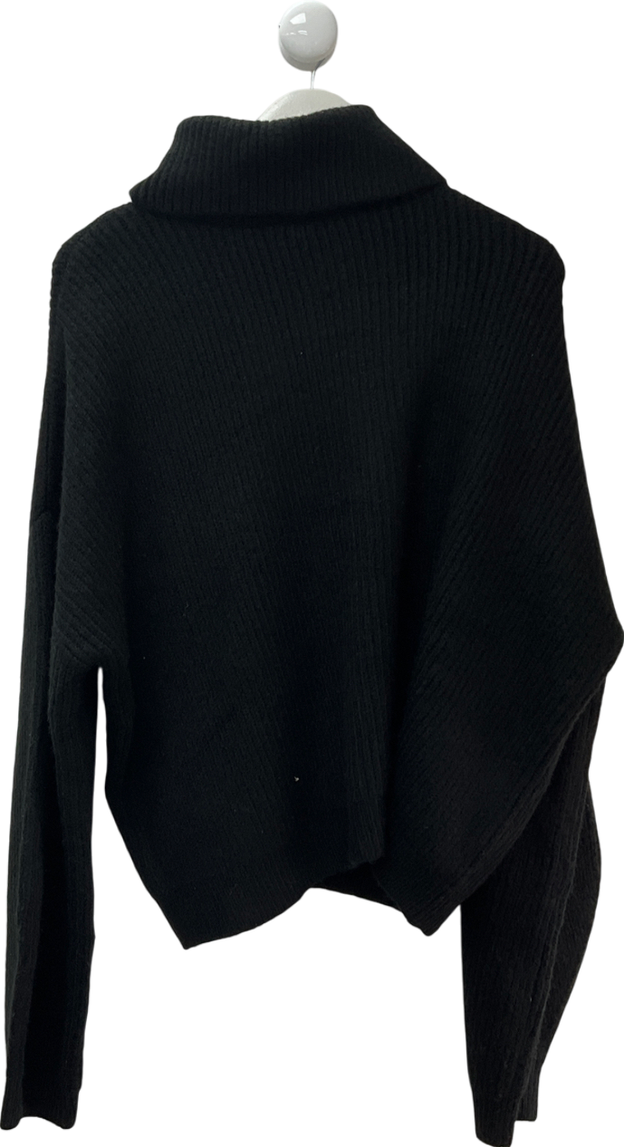 Raere Black Duana High Neck Sweater UK M