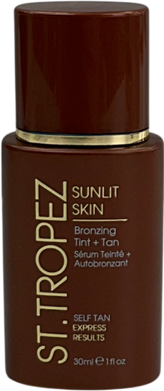 St Tropez Sunlit Skin Self Tan Express 30ml