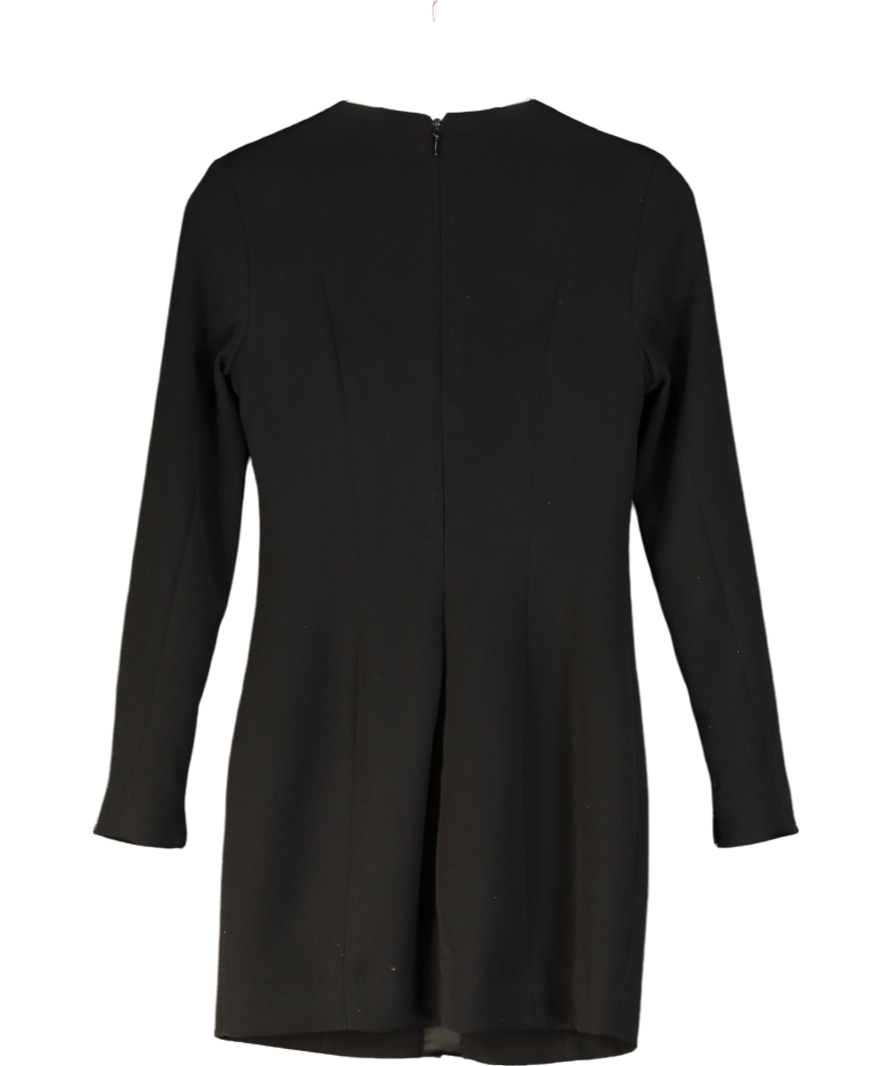House of CB Black Long Sleeve Corset 'lara' Dress UK S