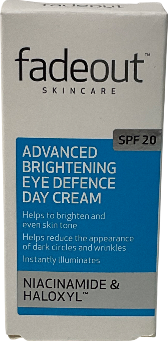 fadeout Advanced Brightening Eye Defence Day Cream Spf20 15ml