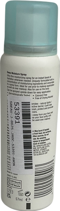Curel Curél Deep Moisture Spray Mini 60g