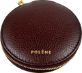 Polene Leather Mirrored Small Case Red One size