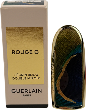 Guerlain The Double Mirror Jewel Lipstick Case Peacock