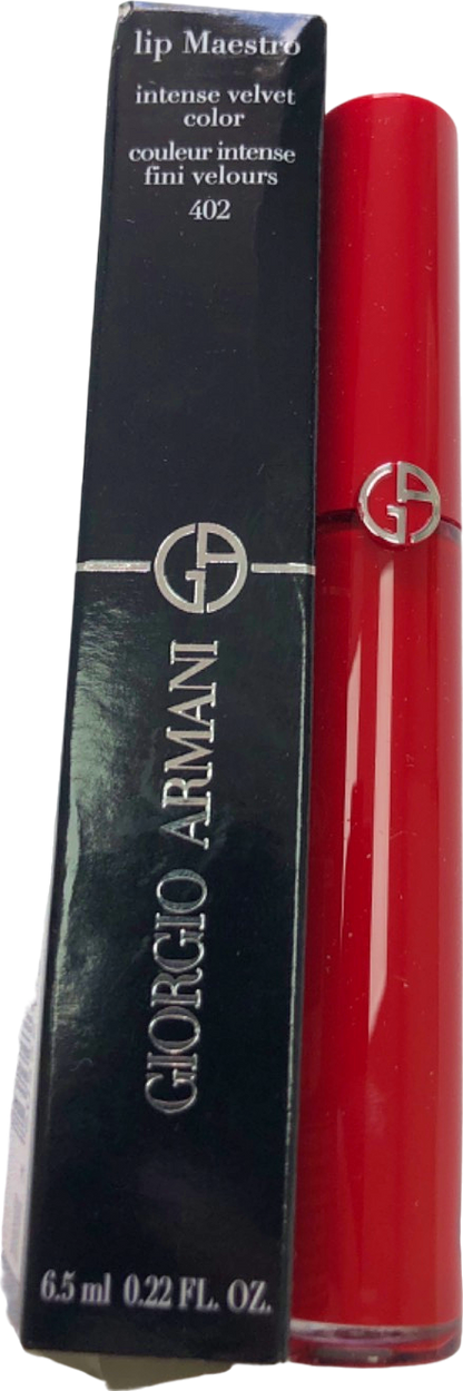 Giorgio Armani Lip Maestro Intense Velvet Color 402 Chinese Lacquer 6.5ml
