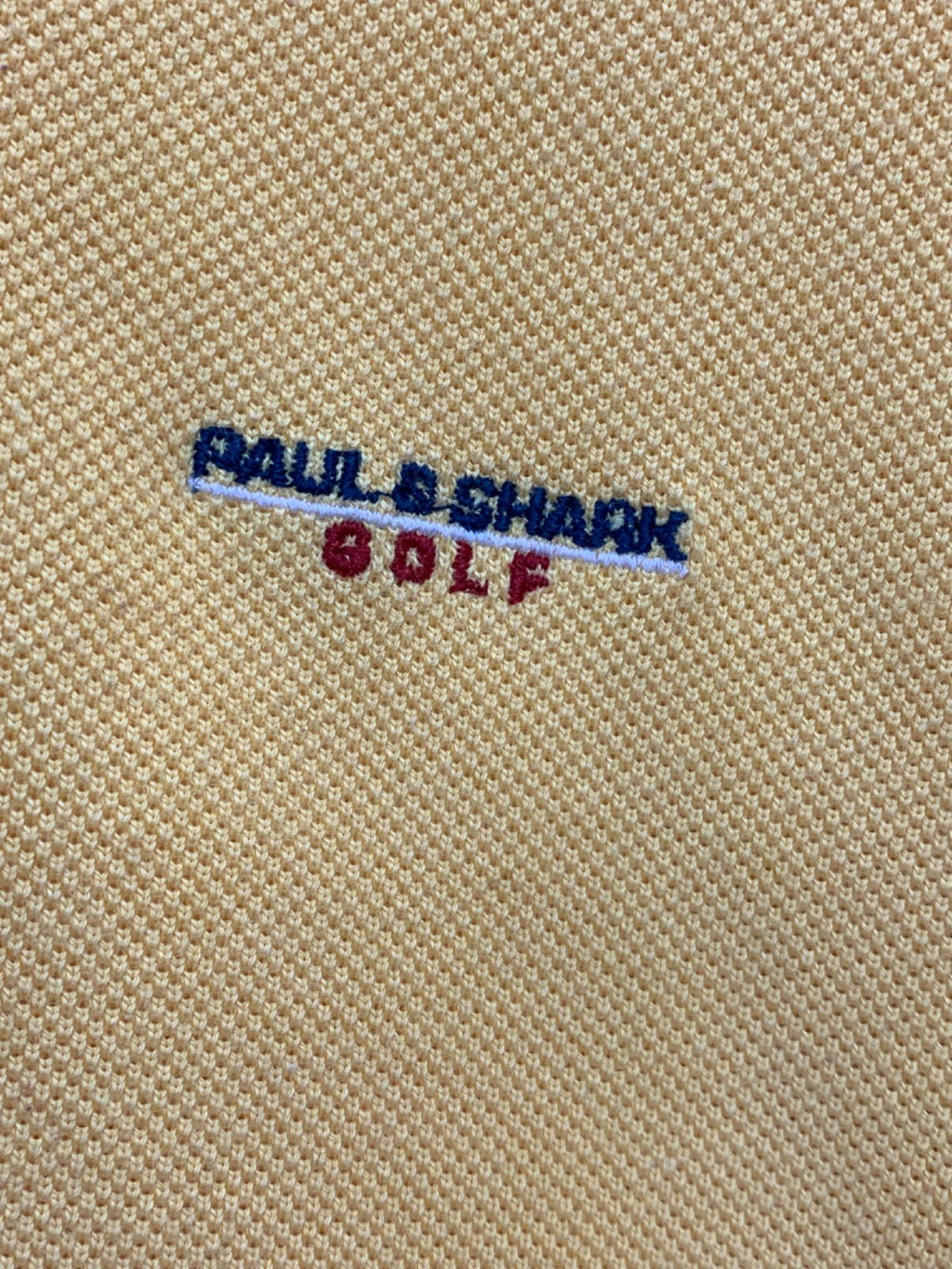 Paul & Shark Yellow Golf Jumper UK L