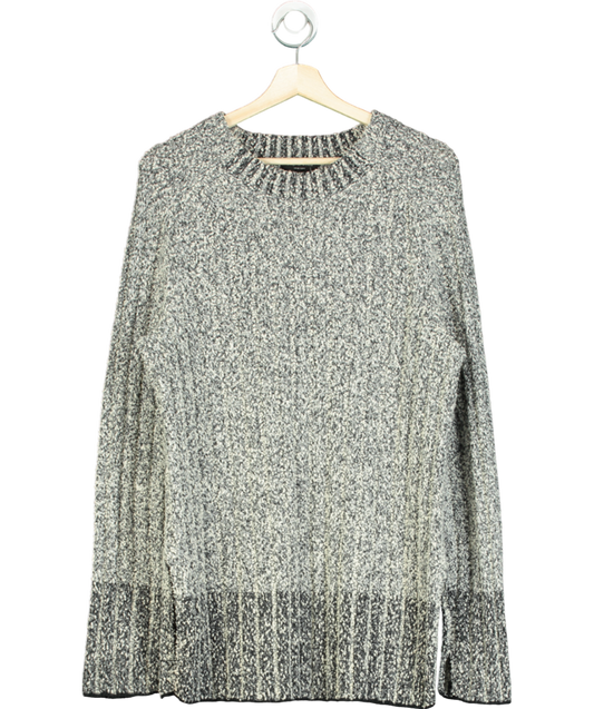 Rag & Bone Grey Bobble Detail Knit Jumper UK L