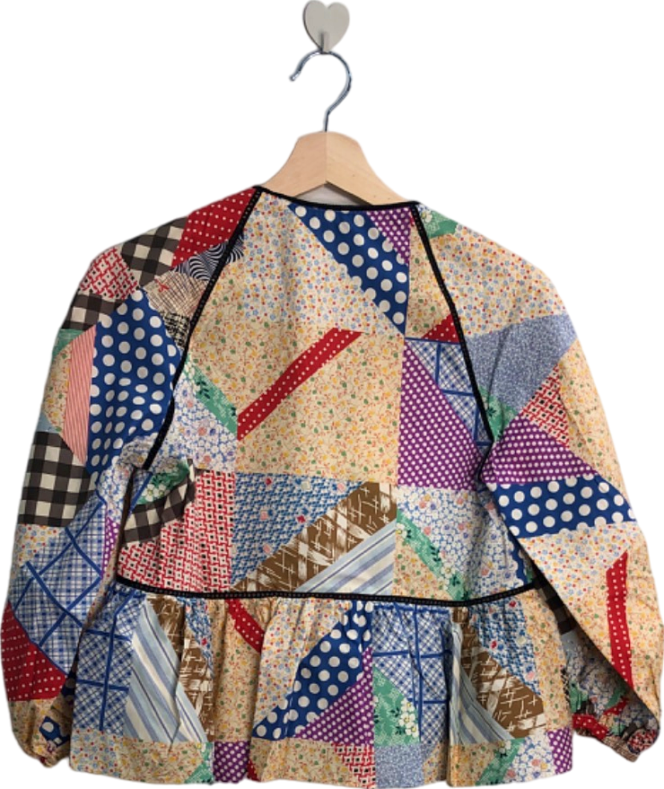 Hunter Bell Multicoloured Grayson Patchwork Top UK Size XS