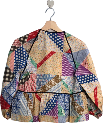 Hunter Bell Multicoloured Grayson Patchwork Top UK Size XS
