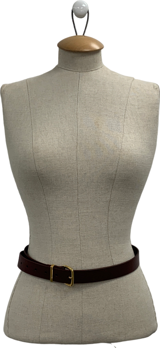 Madewell Brown Leather Belt UK XS