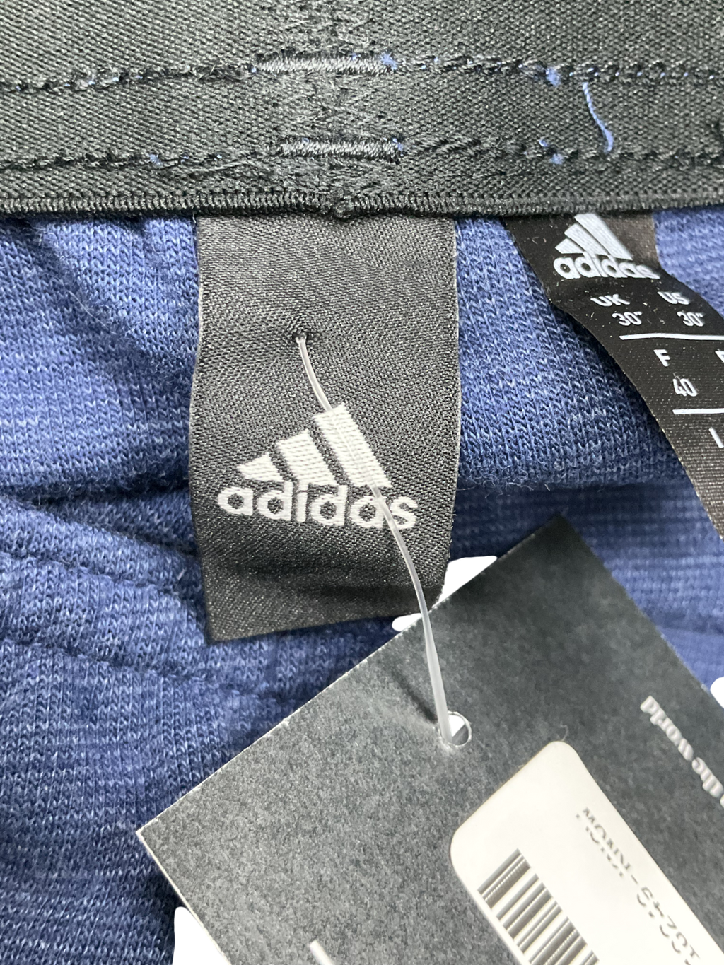 adidas Blue Team Gm Logo Shorts W30
