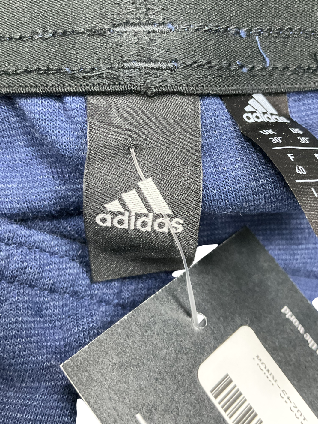 adidas Blue Team Gm Logo Shorts W30