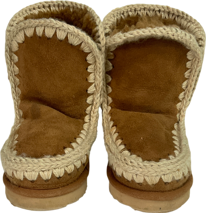 Mou Beige Eskimo 18 Boots UK 8 EU 25 👼