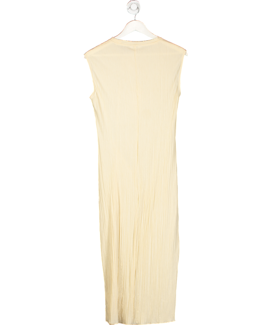 River Island Cream Knot Midi Dress UK 10