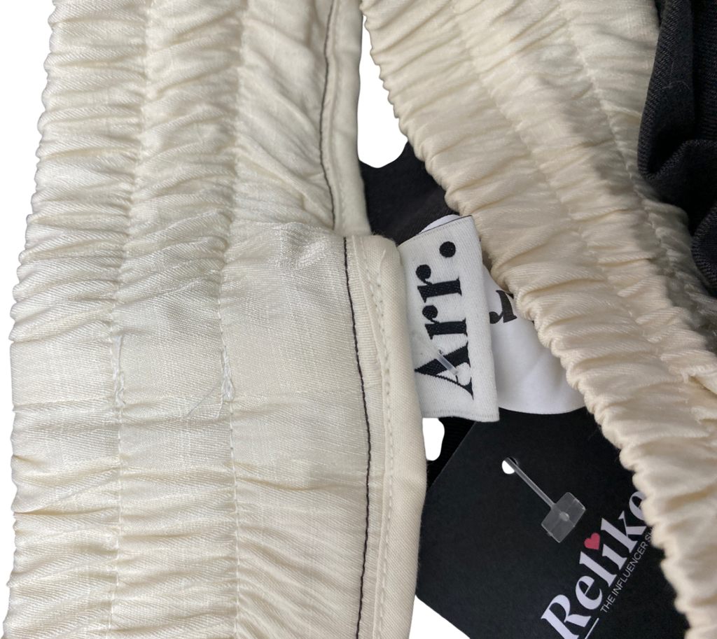 Arr. Grey Elasticated Waist Trousers UK XS