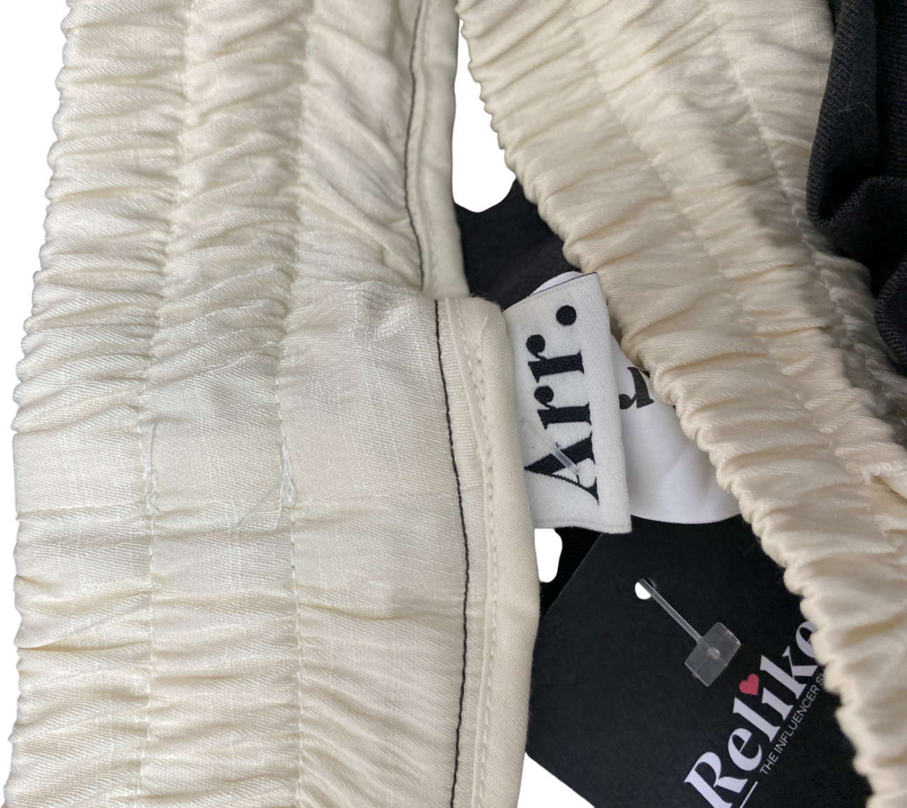 Arr. Grey Elasticated Waist Trousers UK XS