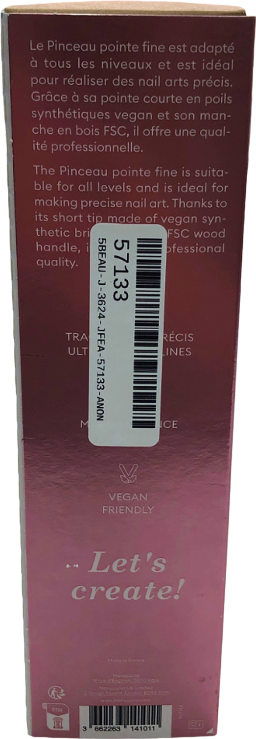 Manucurist Tip Top Nail Art Brush Fine Tip 10 ml