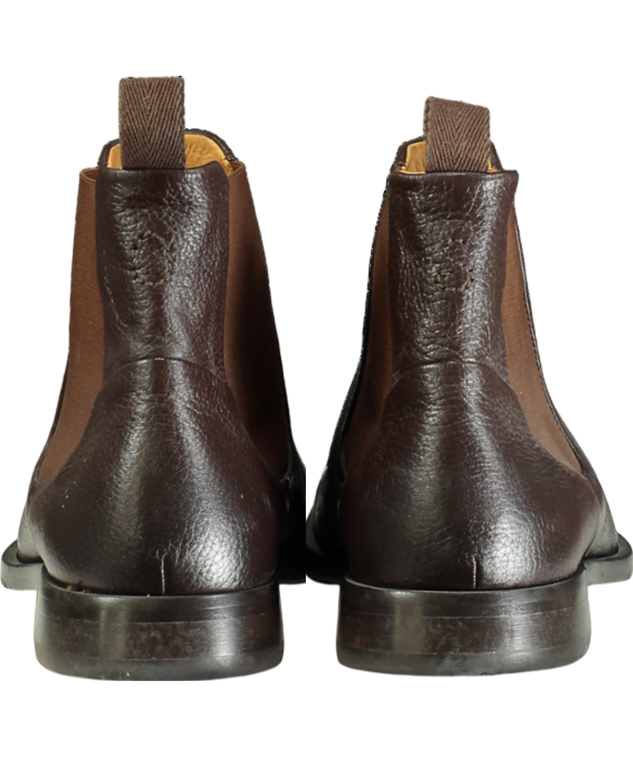 Oliver Sweeny Brown Deer Leather Chelsea Boots UK 9.5 EU 43.5 👞