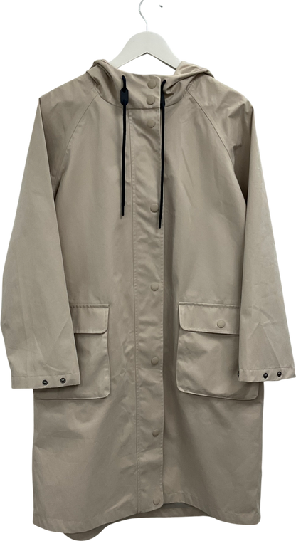 fat face Beige Natural Waterproof Coat UK 8