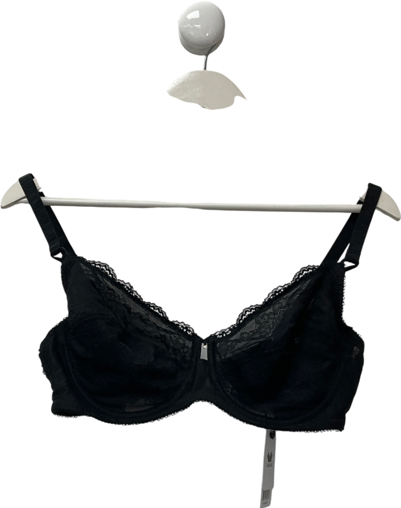 Wacoal Black Most Divine Classic Underwire Bra UK 34DD