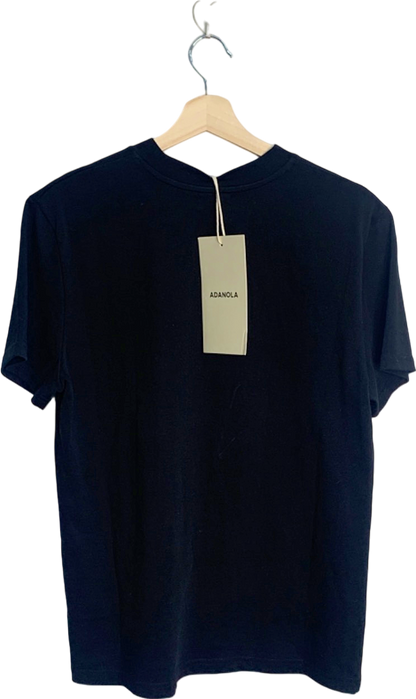 Adanola Black Sport Oversized Short Sleeve T-Shirt UK XS