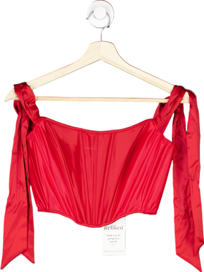 Victoria's Secret Red Corset Top XS