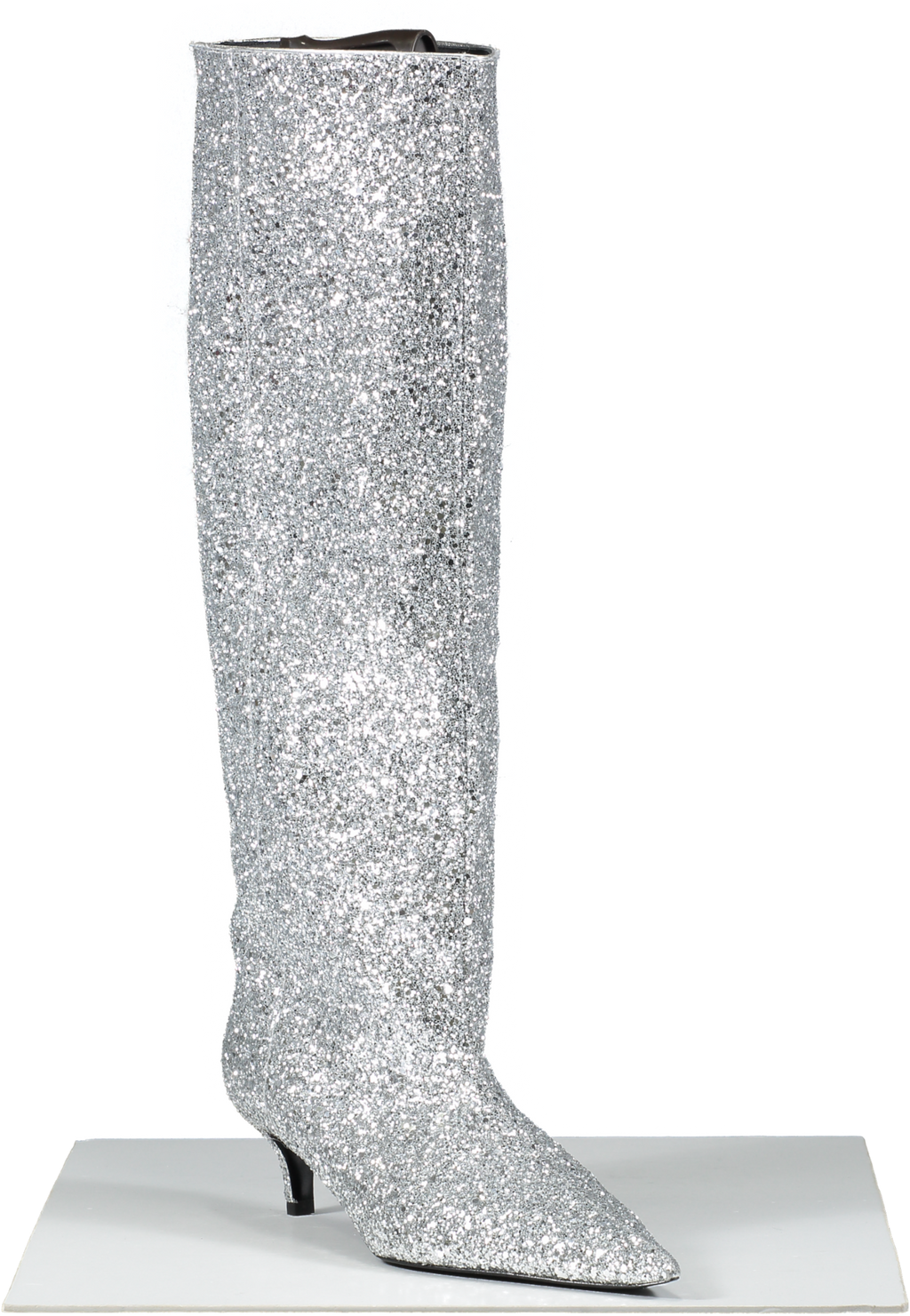 TEURN Studios  Silver Pointy Glitter  Boots UK 6 EU 39 👠