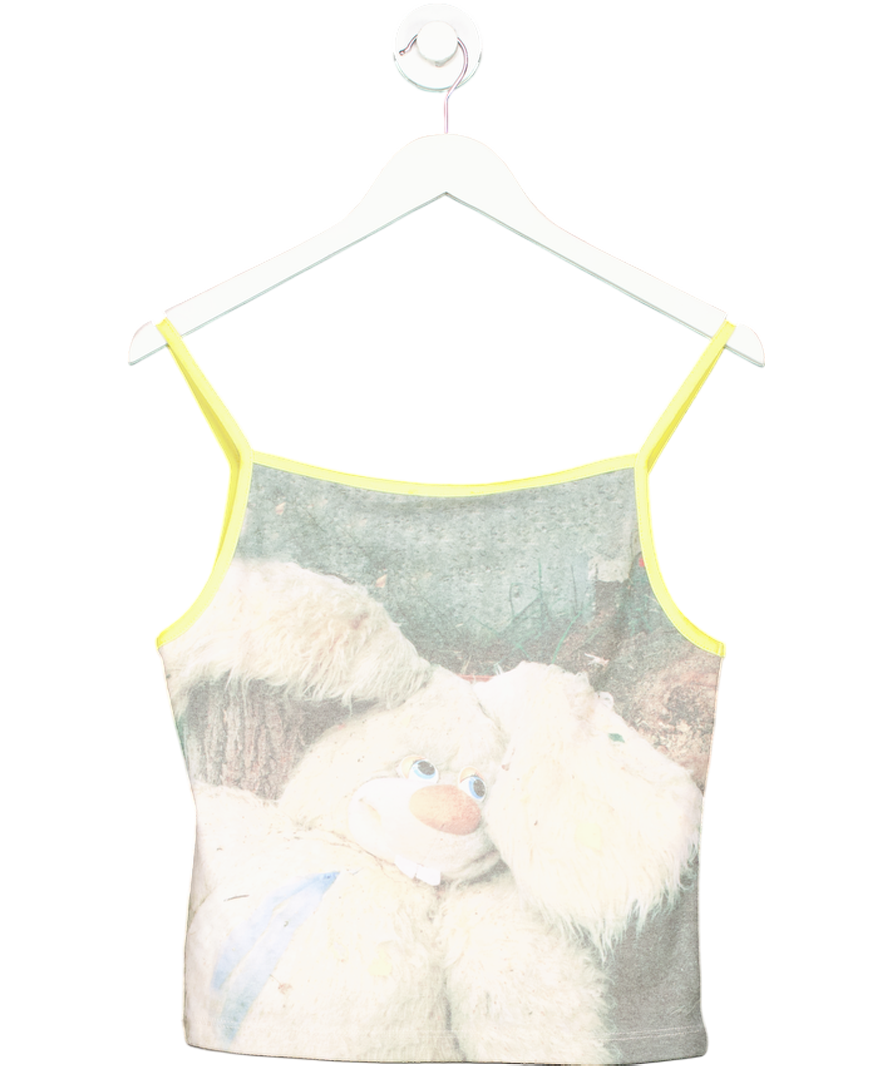 basic pleasure mode Multicoloured Dead Ted Cami Ringer Top UK L
