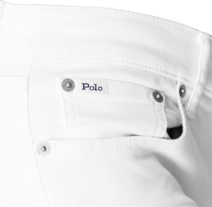 Polo Ralph Lauren White Tompkins Skinny Jeans W28