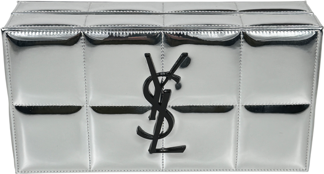 YSL Metallic Makeup Vanity Box One Size