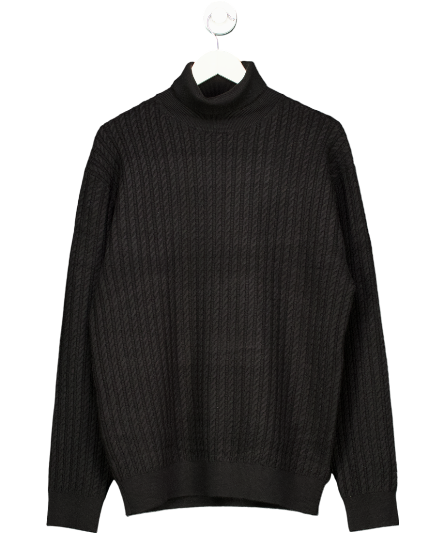 Next Black Turtleneck Sweater UK M
