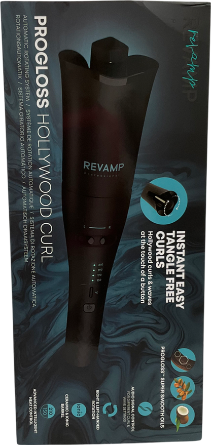 Revamp Hollywood Curl Auto-rotate Ceramic Curler