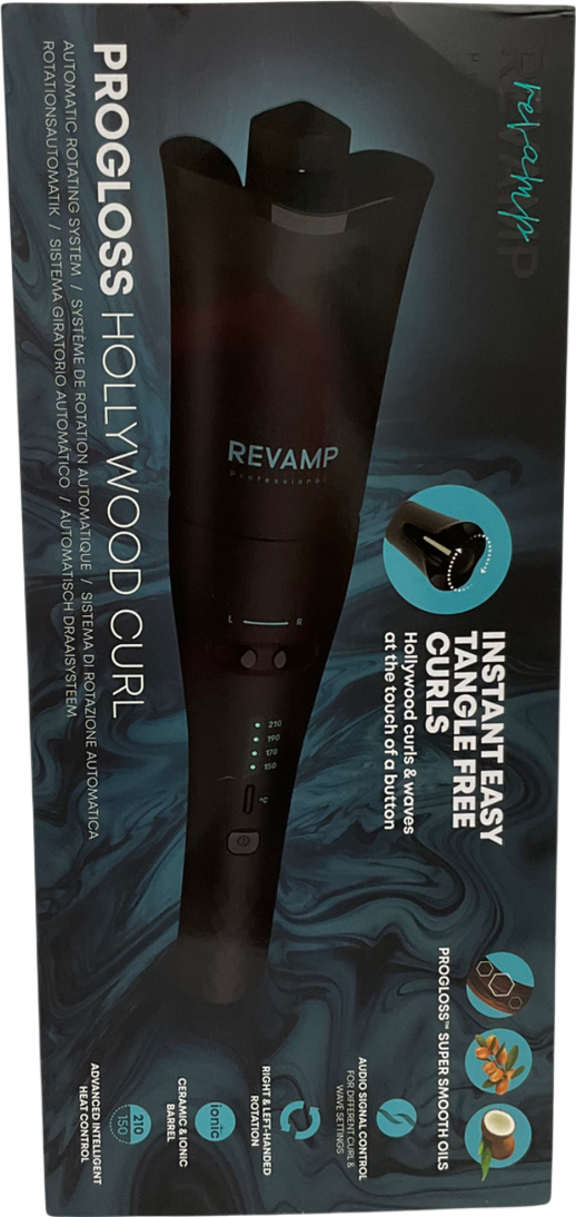 Revamp Hollywood Curl Auto-rotate Ceramic Curler