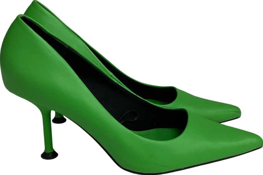 ZARA Emerald Green Heels UK 5 EU 38 👠