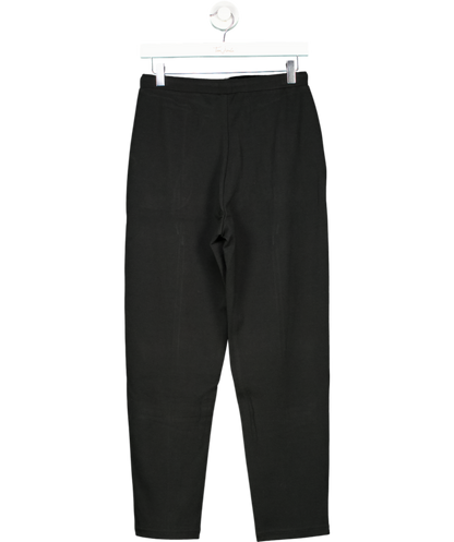 MANGO Black Jogger Trousers With Seam Detail UK S