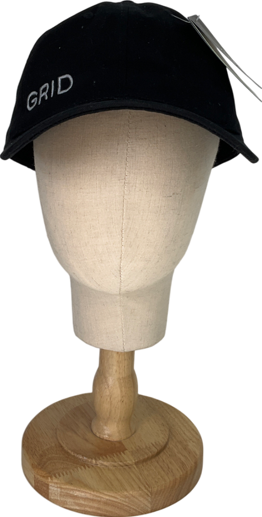 decky Black Grid H2o L/c Structured Cap One Size