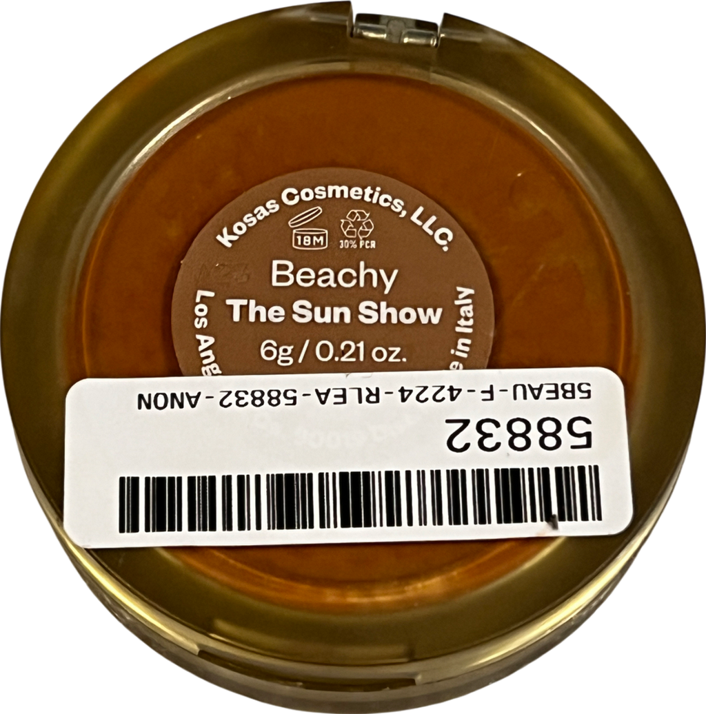 Kosas The Sun Show Bronzer Beachy 6g