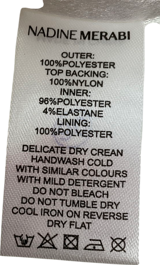 Nadine Merabi Phoebe White Top UK 10