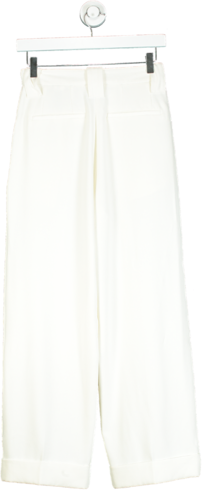 M&S Collection Ivory Trousers UK 6 Short