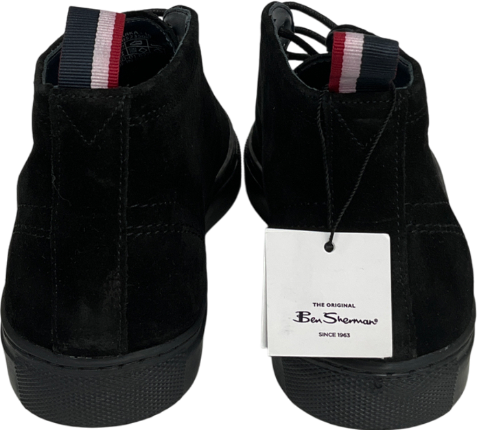 Ben Sherman Black Suede Parka Boot UK 10 EU 44 👞