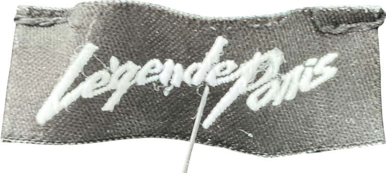 Legende paris Black Winners Club Logo Printed Hoodie UK L