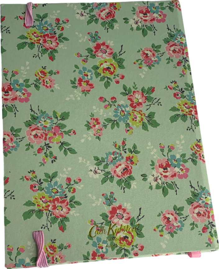 Cath Kidson Green Flower Note Book One Size