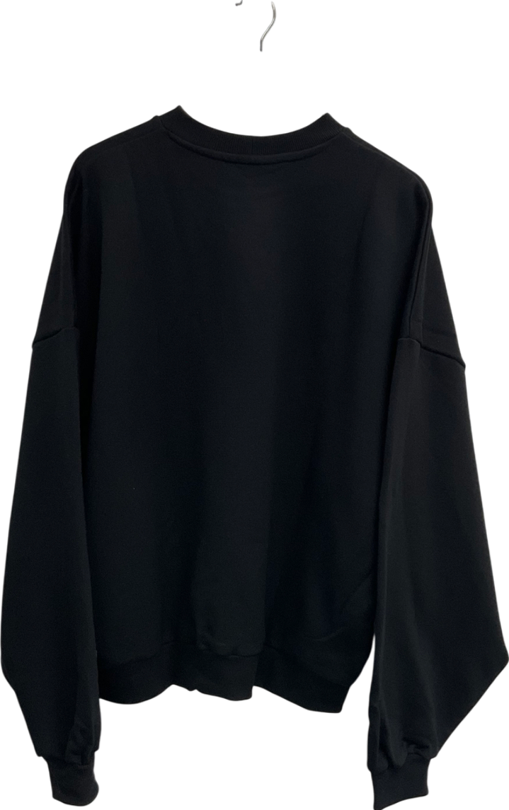 ASOS Black Oversized Sweatshirt UK S