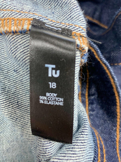 Tu Blue Denim Jacket UK 18