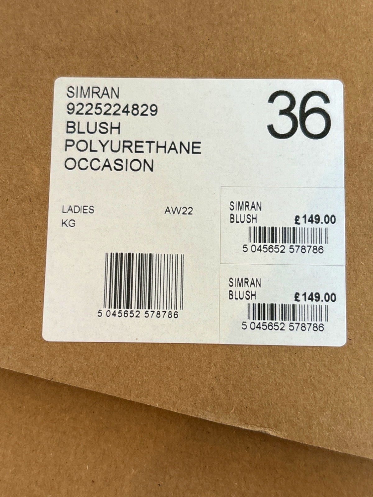 Kurt Geiger Blush Simran Platform Heels UK 3