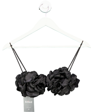 Selezza Black Phoebe Bustier UK S