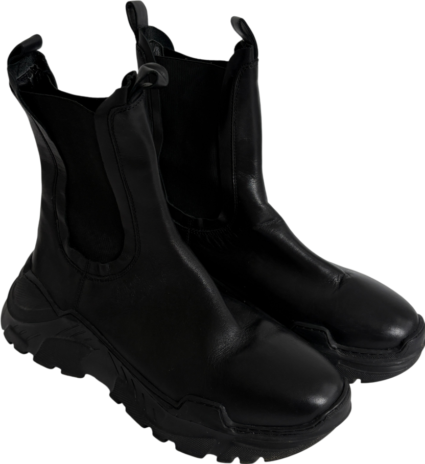 ASOS Black Chunky Chelsea Boots UK 6 EU 39 👠