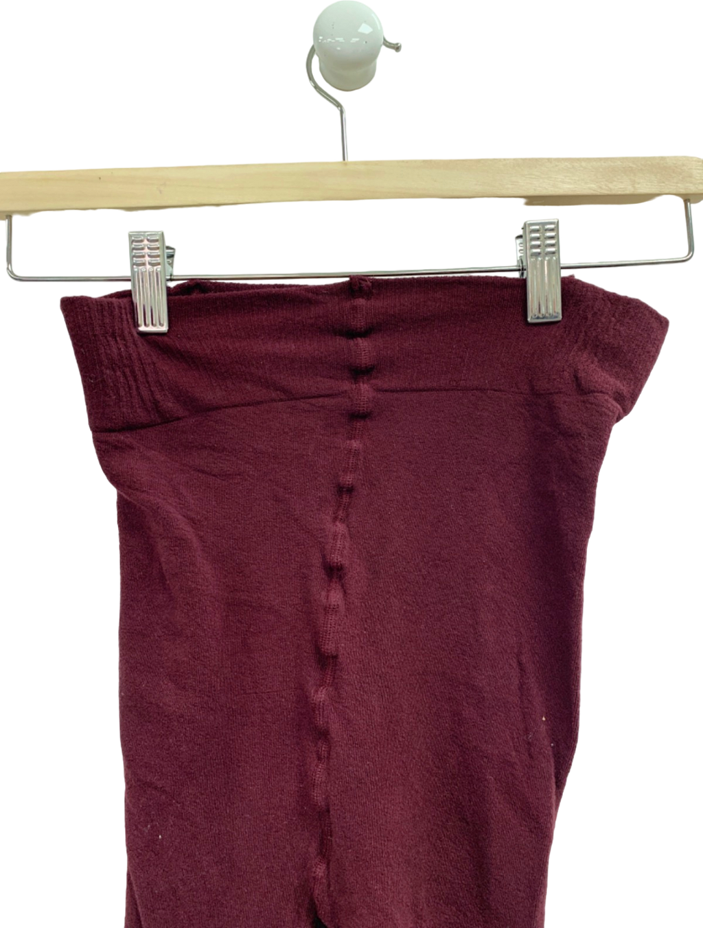 Burgundy Leggings UK M/L