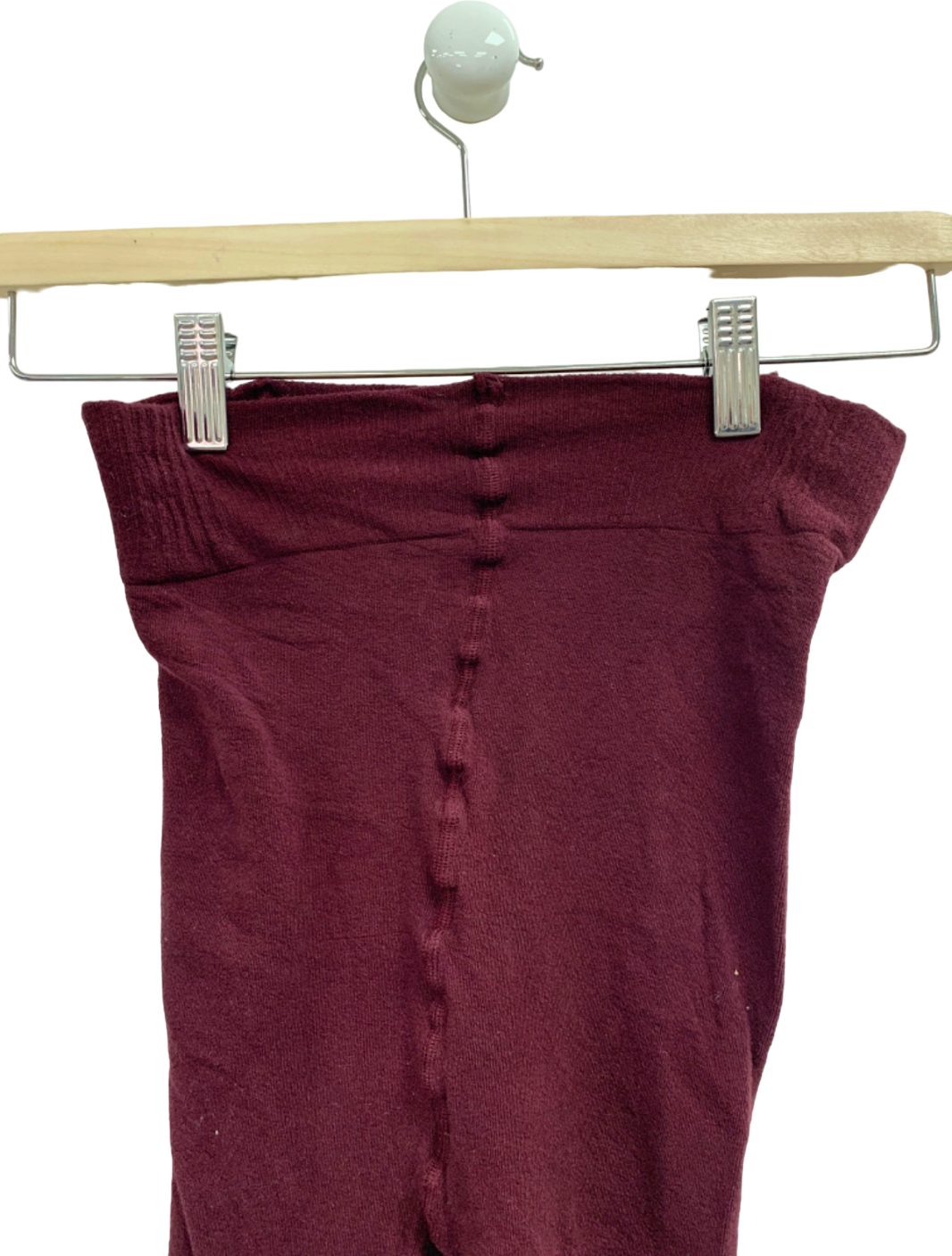 Burgundy Leggings UK M/L